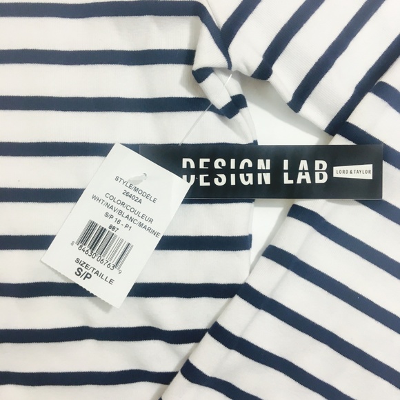 DESIGN LAB NAUTICAL LONG SLEEVE SOFT TOP SHIRT S - Picture 3 of 4